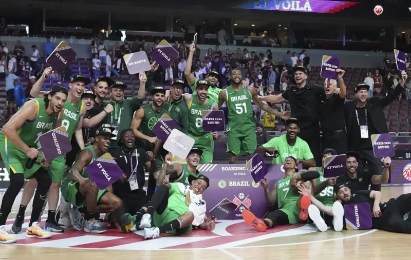 巴黎奥运会男篮最后四个参赛名额公布：巴西、希腊、西班牙、波多黎各