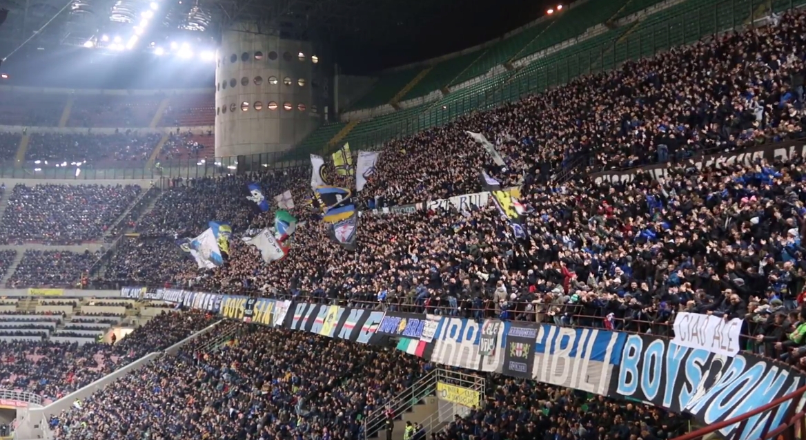 国家德比为何没Tifo?国米球迷组织:俱乐部禁止携带必要材料入场